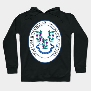 Connecticut Coat of Arms Hoodie